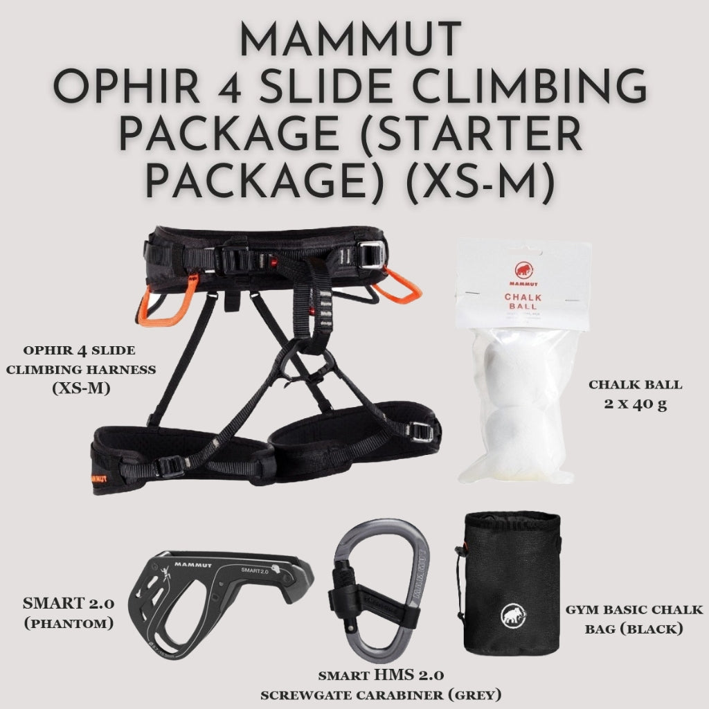 MAMMUT Ophir 4 Slide Climbing Package (Starter Package) (XS-M)