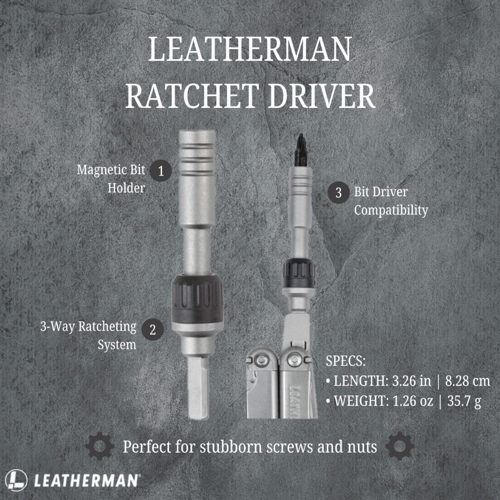 LEATHERMAN RATCHET DRIVER