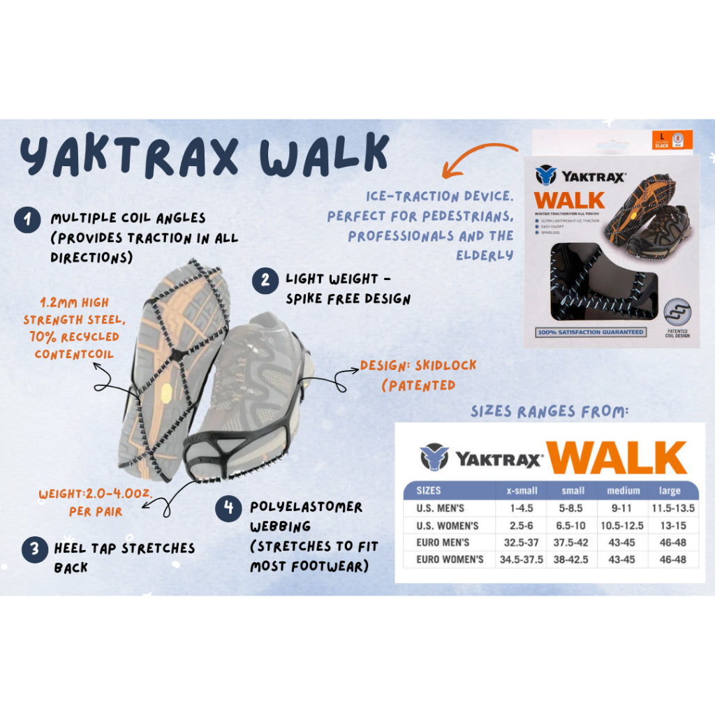 Yaktrax Walk (One Pair)