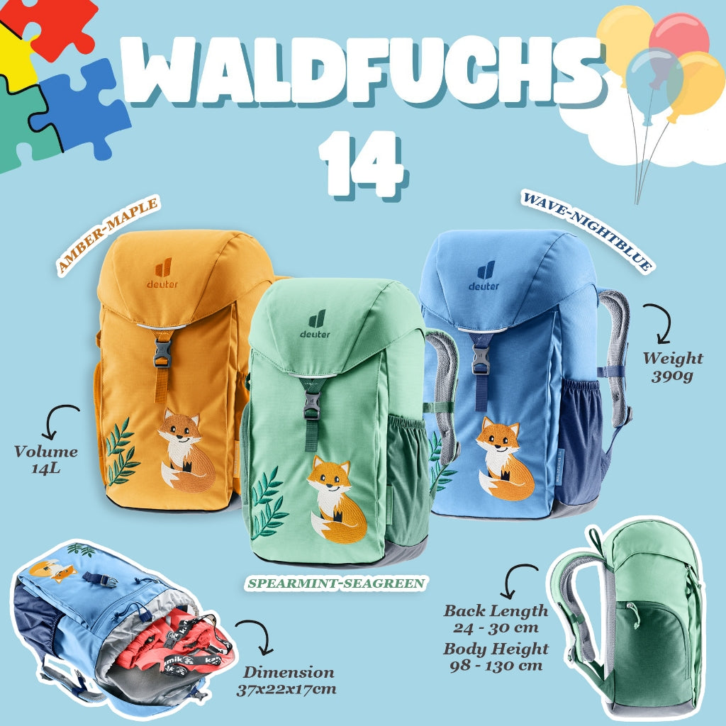 deuter 14l backpack DEUTER WALDFUCHS 14 Children Backpack