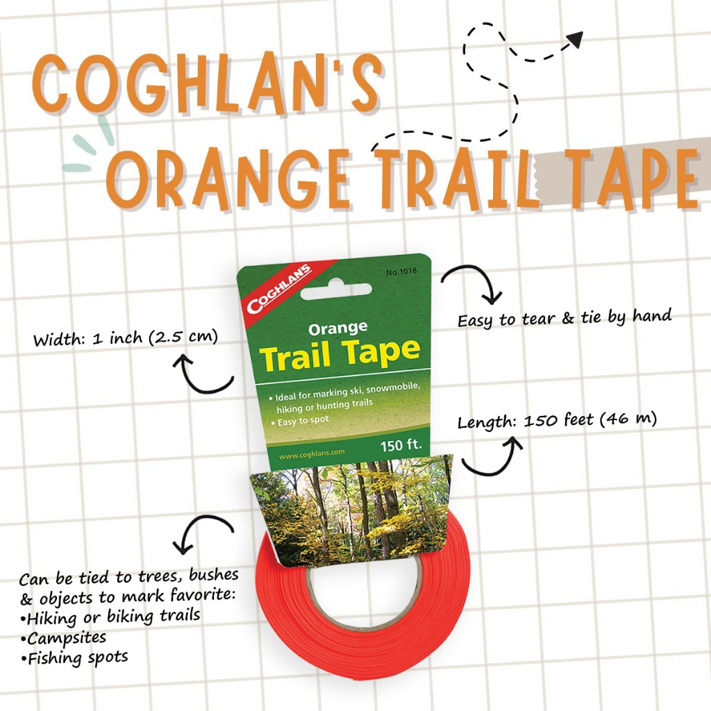 Coghlan's Orange Trail Tape
