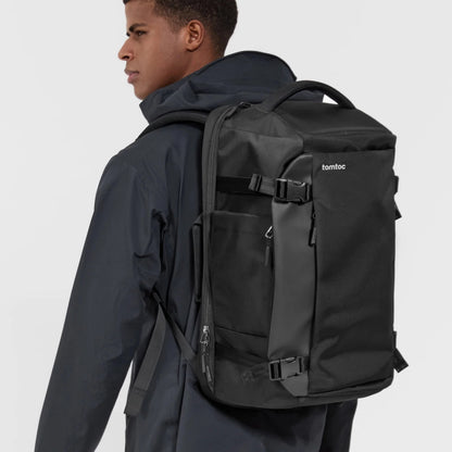 Tomtoc Navigator-T66 Travel Laptop Backpack | Laptop Bag (Black)