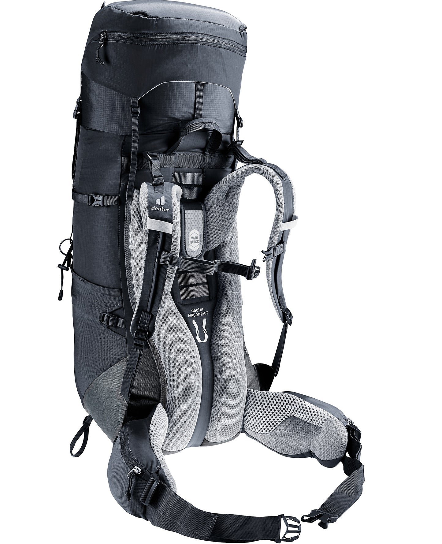 Deuter Aircontact Lite 35 + 10 SL | Trekking Backpack (Black-Graphite)