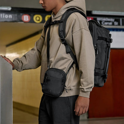 Tomtoc Aviator-T37 Travel Crossbody Bag | Chest Bag | Crossbody Bag (Black)