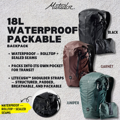 Matador 18L Waterproof Packable Backpack