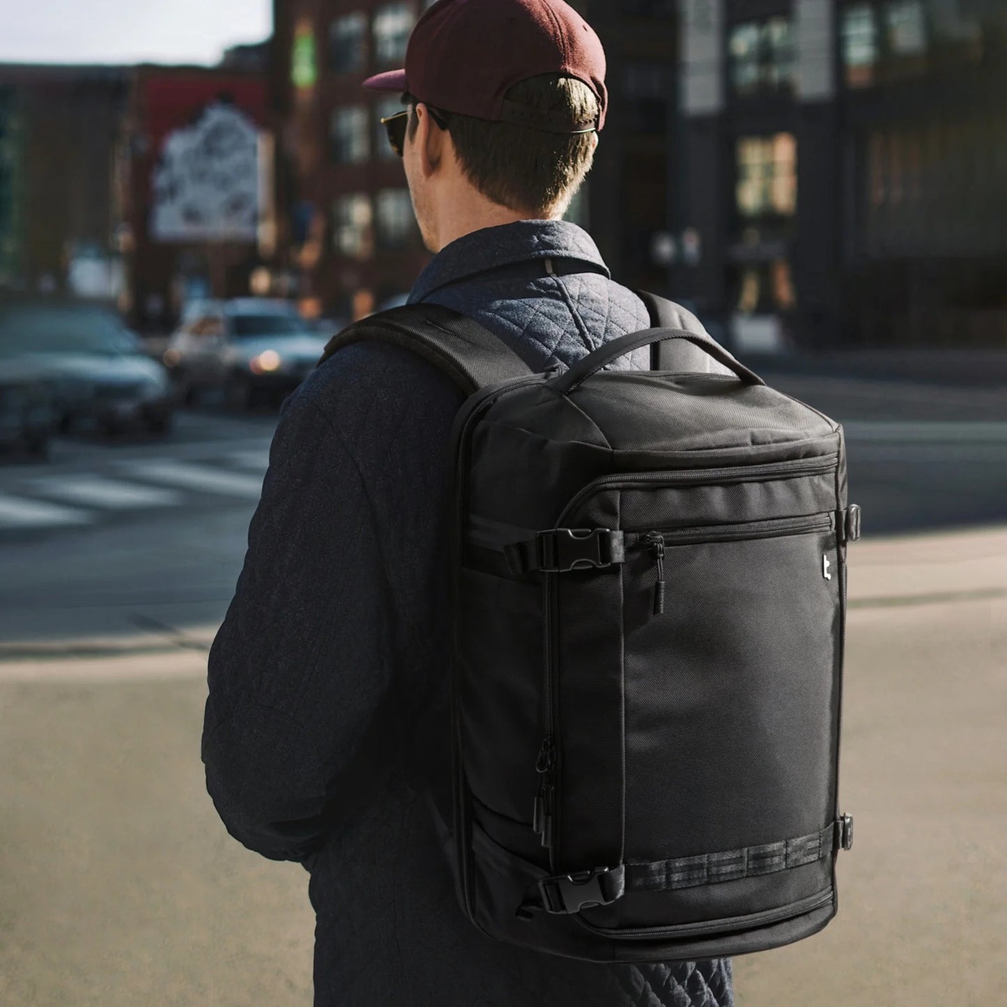 Tomtoc Navigator-T67 Travel Laptop Backpack | Laptop Bag (Black)