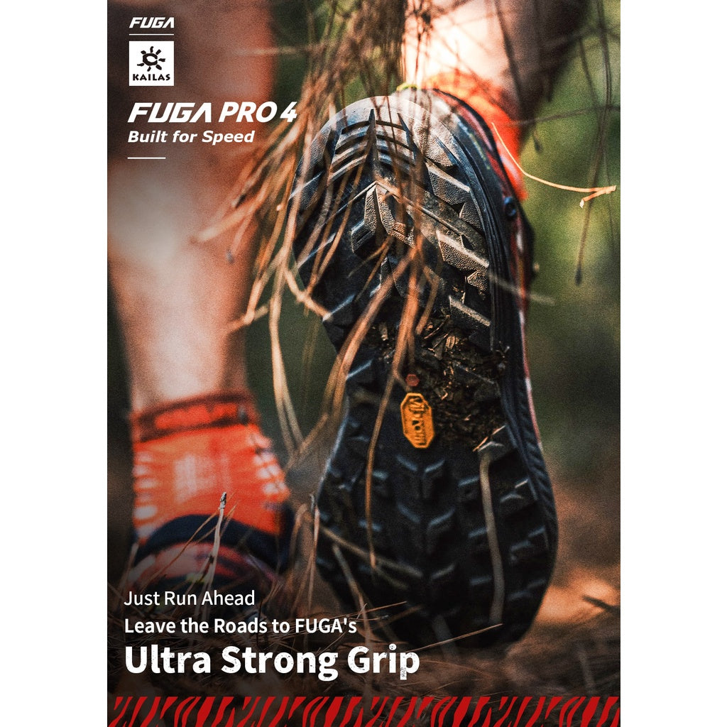 Kailas Fuga Pro 4 Trail Running Shoes Men [FLAME RED]