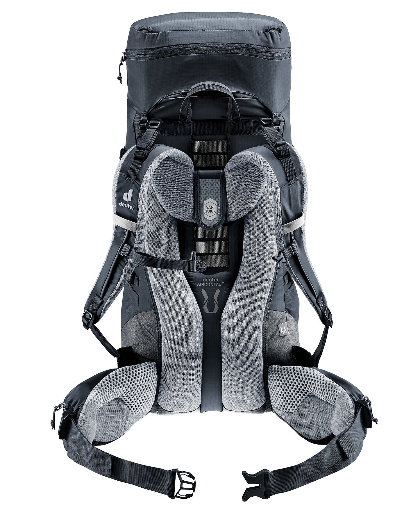 Deuter Aircontact Lite 35 + 10 SL | Trekking Backpack (Black-Graphite)