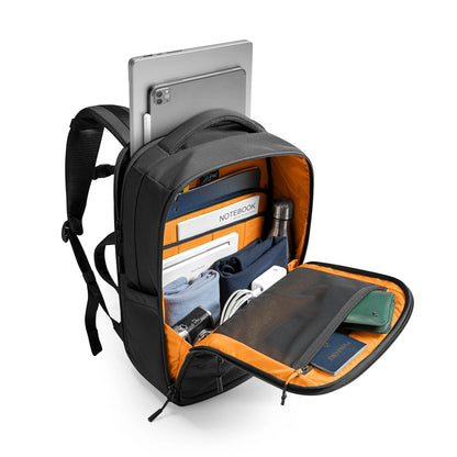 Tomtoc TechPack-T73 X-Pac Laptop Backpack | Laptop Bag (Black)