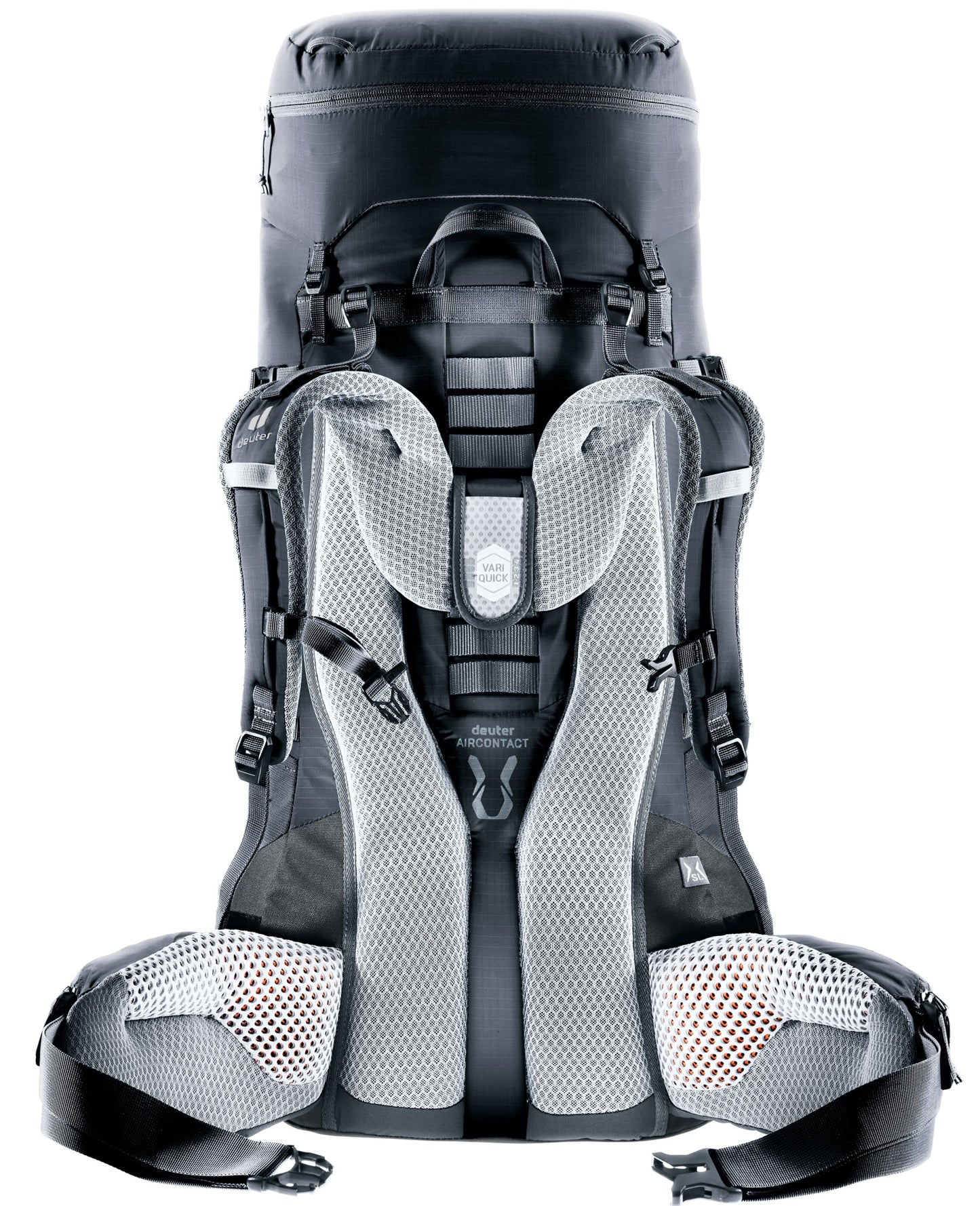 Deuter Aircontact Lite 45 + 10 SL | Trekking Backpack (Black-Graphite)