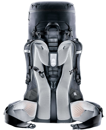 Deuter Aircontact Lite 45 + 10 SL | Trekking Backpack (Black-Graphite)