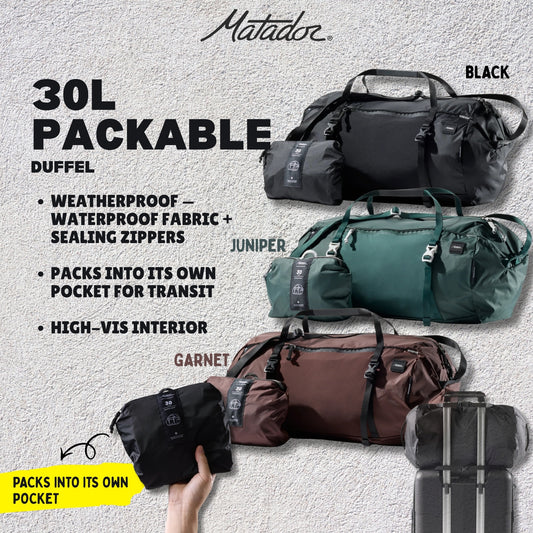 Matador 30L Packable Duffel
