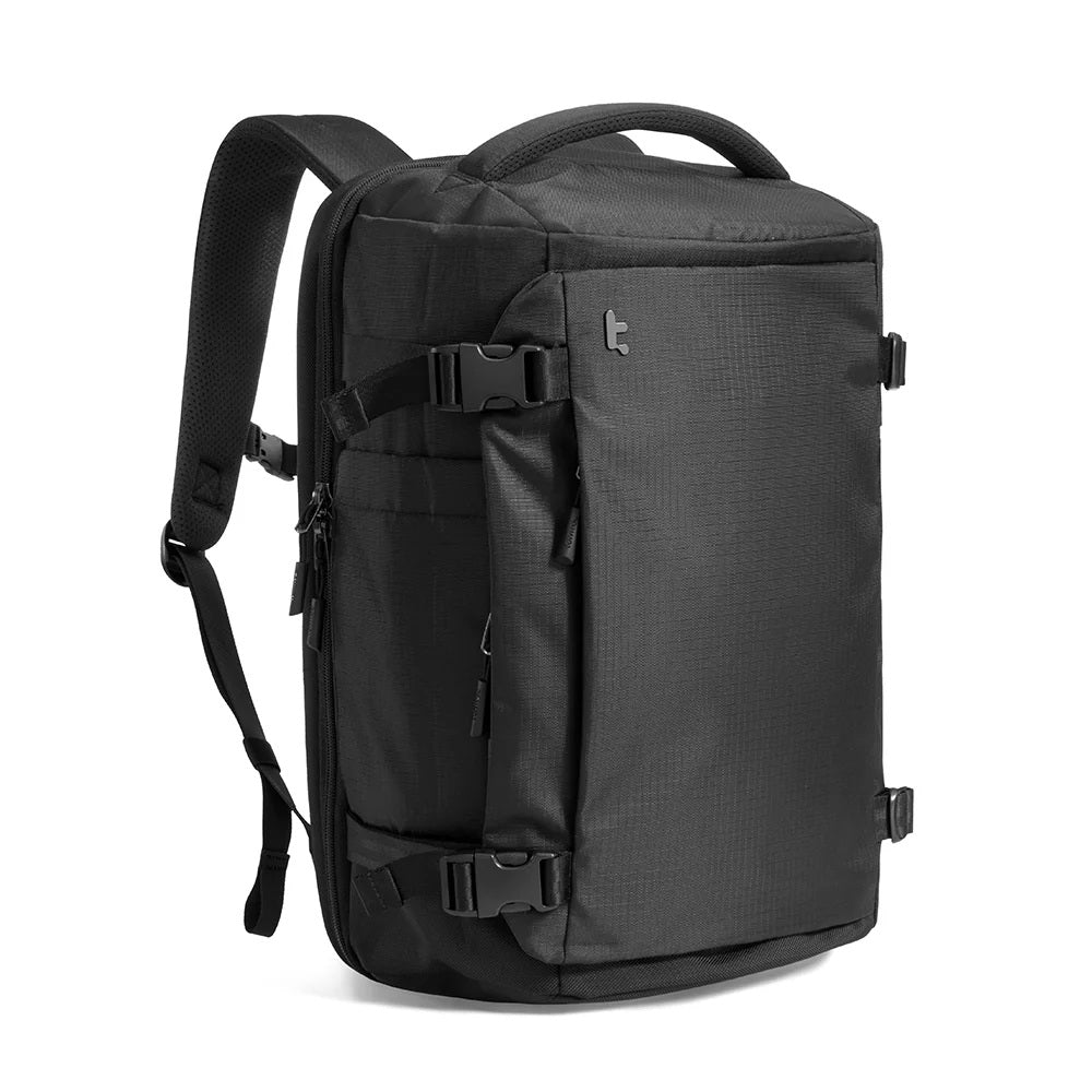 Tomtoc Navigator-T66 Liteway Travel Laptop Backpack 28L | 40L (Black)