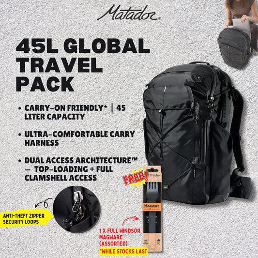 Matador 45L Global Travel Pack (Black)