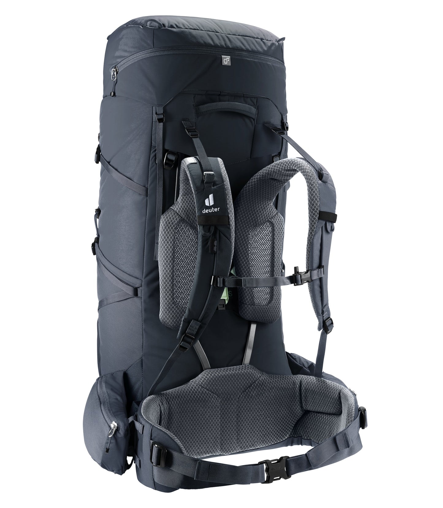 Deuter Aircontact Core 70+10 (Black) | Trekking Backpack