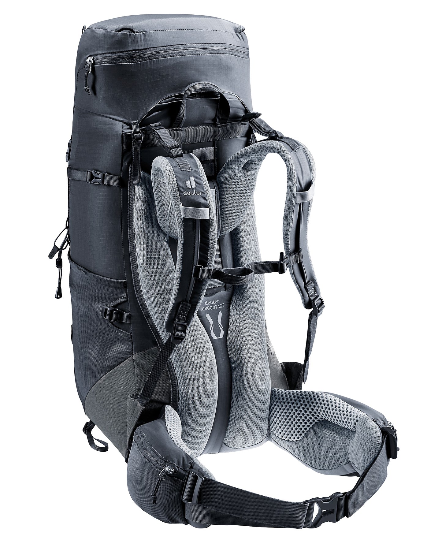 Deuter Aircontact Lite 35 + 10 SL | Trekking Backpack (Black-Graphite)