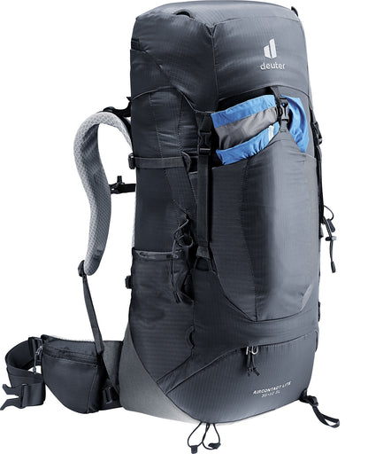 Deuter Aircontact Lite 35 + 10 SL | Trekking Backpack (Black-Graphite)