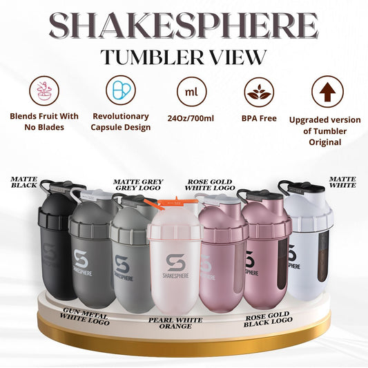 ShakeSphere Tumbler View 700ml | Protein Shaker Bottle | Gym Bottle