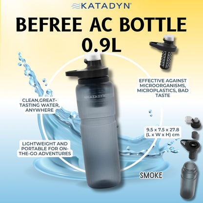 Katadyn BeFree AC Bottle 0.9L (Smoke)
