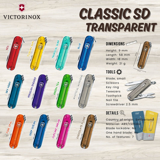 Victorinox Classic SD Transparent | Multi-tool