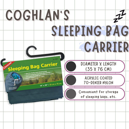 Coghlan's Sleeping Bag Carrier