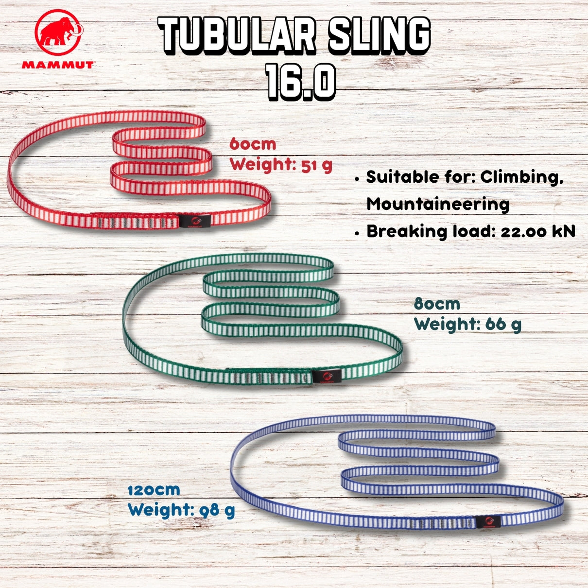 Mammut Tubular Sling 16.0