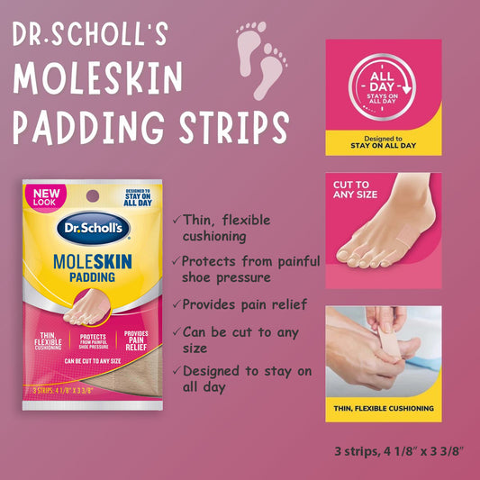 Dr.Scholl’s MOLESKIN PADDING