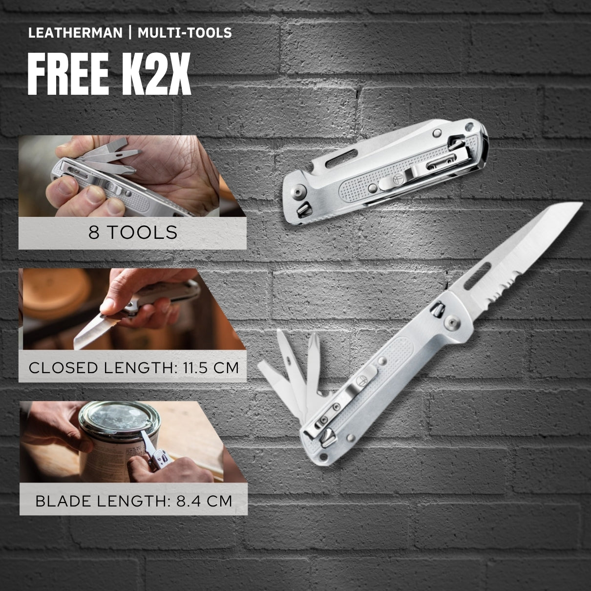 LEATHERMAN FREE K2X