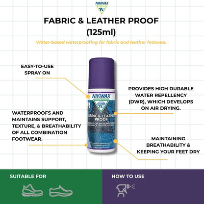 Nikwax Fabric & Leather Proof | Waterproof