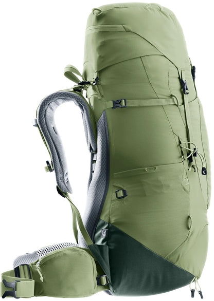 Deuter Aircontact Lite 45 + 10 SL | Trekking Backpack (Black-Graphite)