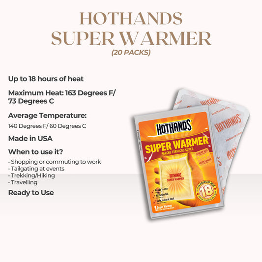 HotHands Super Warmer (20 Packs) | Warmers