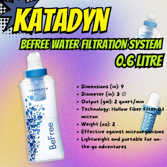 KATADYN BEFREE WATER FILTRATION SYSTEM 0.6L