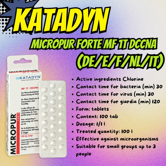 KATADYN MICROPUR FORTE MF 1T DCCNA (DE/E/F/NL/IT)