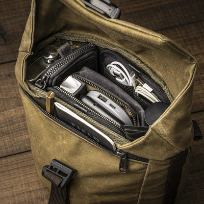 Wotancraft PILOT TRAVEL CAMERA BAG 3.5L UPGRADED