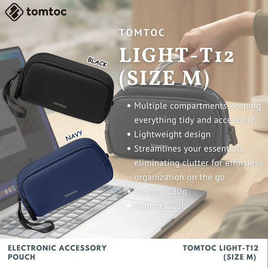 Tomtoc Light-T12 Electronic Accessory Pouch M
