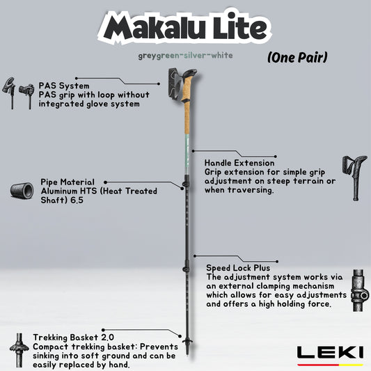 Leki Makalu Lite (One Pair)