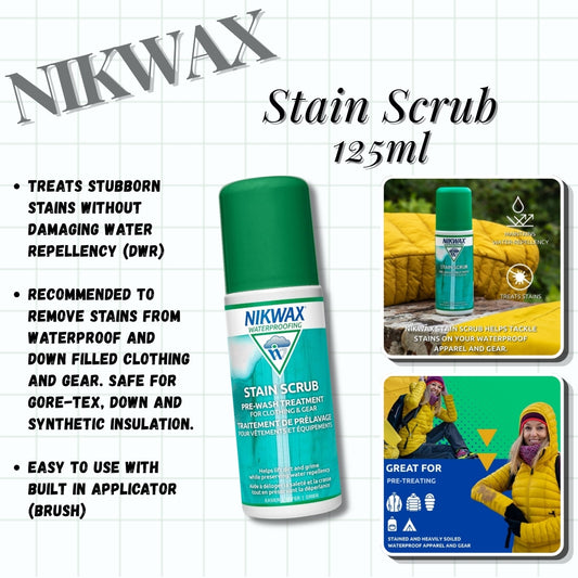 Nikwax Stain Scrub (125ml)
