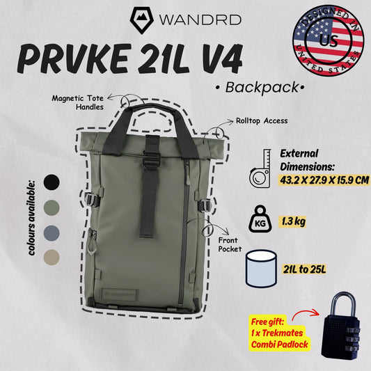 WANDRD PRVKE 21L V4 Backpack