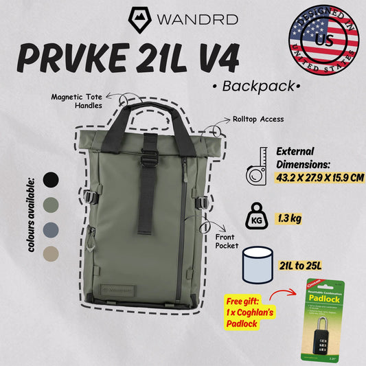 WANDRD PRVKE 21L V4 Backpack
