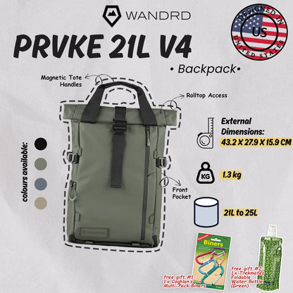 WANDRD PRVKE 21L V4 Backpack