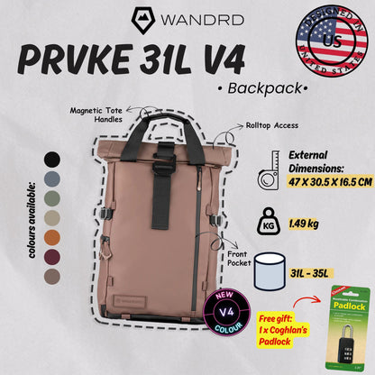 WANDRD PRVKE 31L V4 Backpack