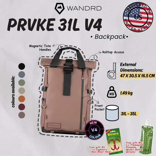 WANDRD PRVKE 31L V4 Backpack