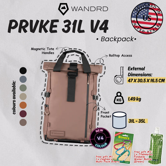 WANDRD PRVKE 31L V4 Backpack