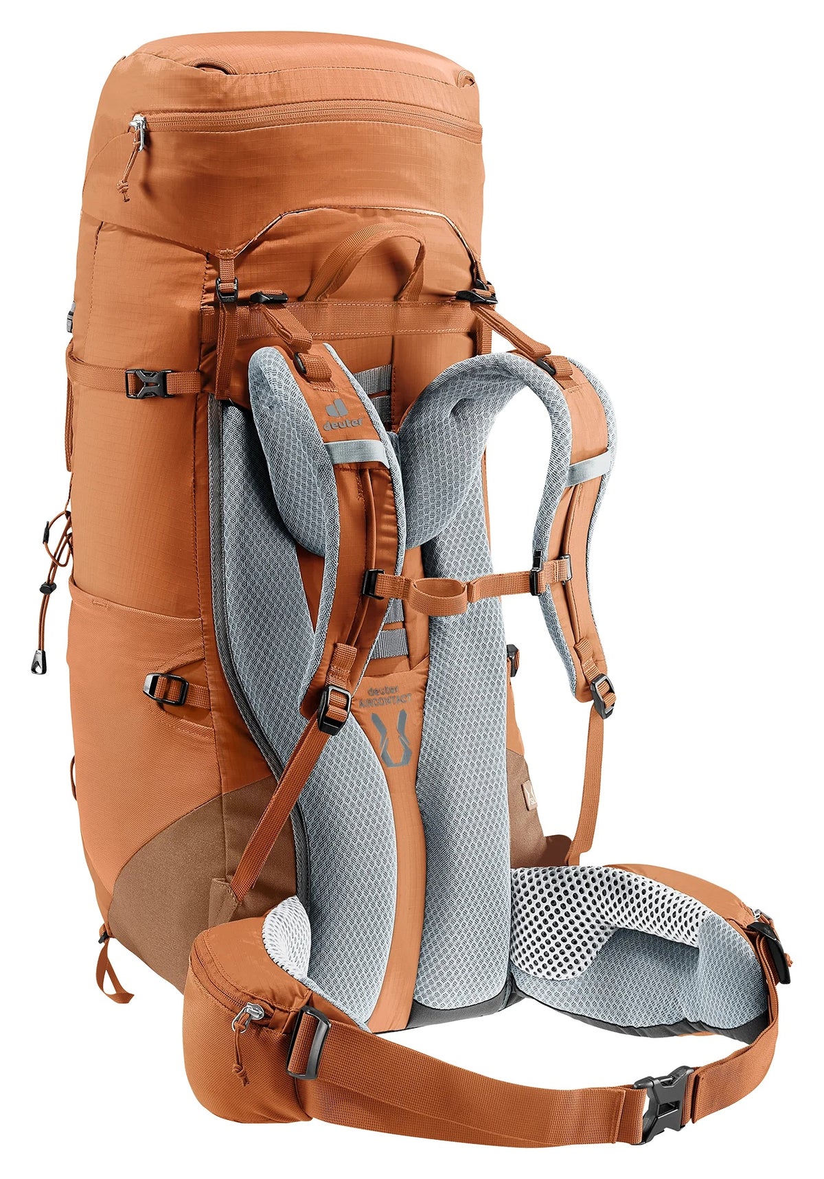 Deuter Aircontact Lite 45 + 10 SL | Trekking Backpack (Black-Graphite)