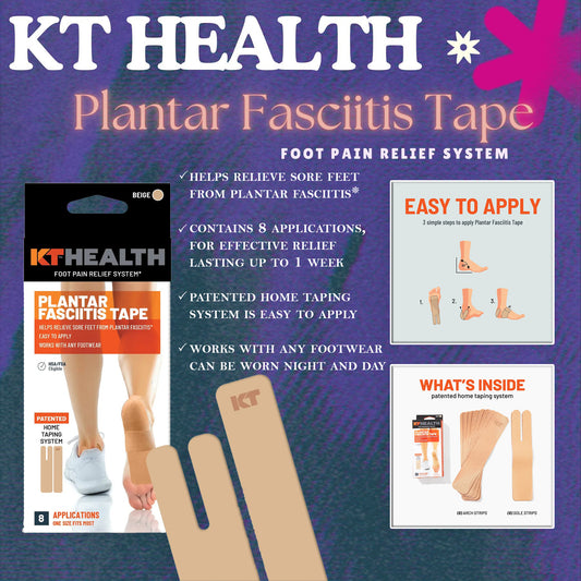 KT Health Plantar Fasciitis Tape | KT Tape | Plantar Fasciitis