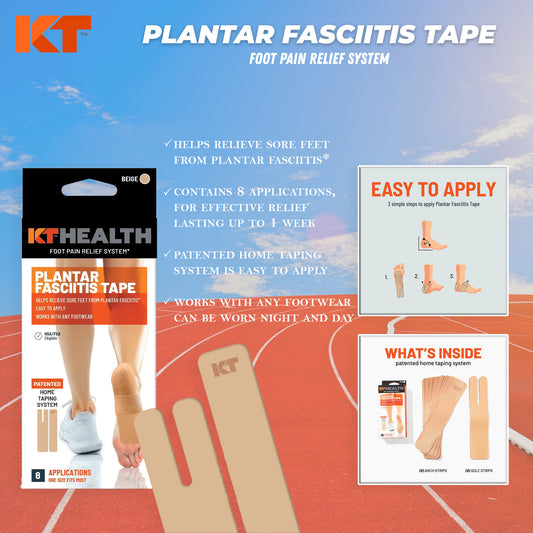 KT Health Plantar Fasciitis Tape | KT Tape | Plantar Fasciitis
