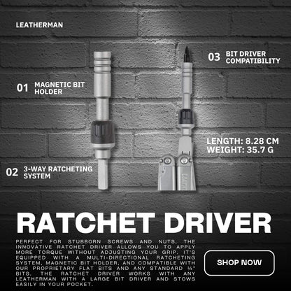 LEATHERMAN RATCHET DRIVER