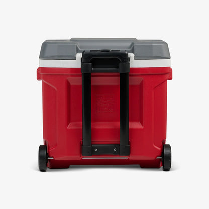 IGLOO Latitude 30 Qt Roller Cooler (Red)