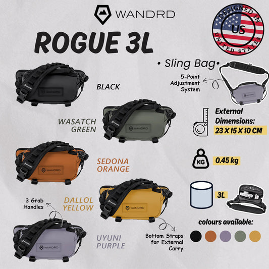 WANDRD ROGUE 3L Sling Bag