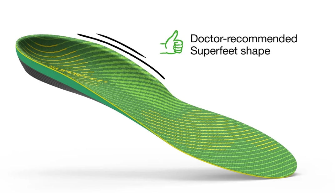 SUPERFEET RUN COMFORT (Great for Running & Walking Shoes)
